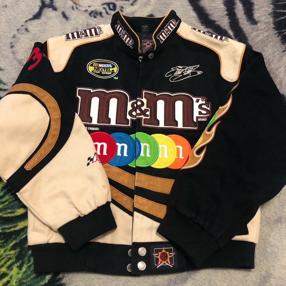 JH Design Boys Nascar M&M Jacket Youth Size Medium